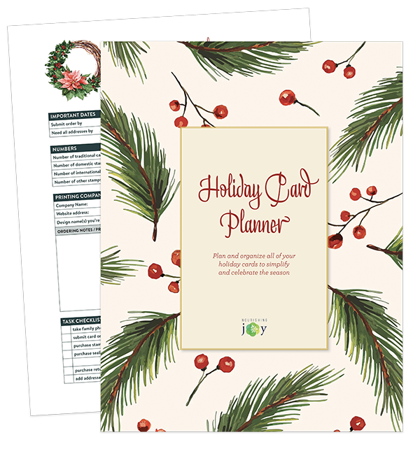 Holiday Card Planner